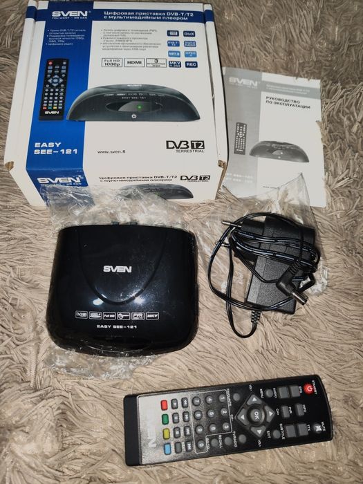 Ресивер, цифрова приставка DVB-T/T2, ТВ-тюнер T2
