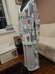Świąteczny dres, uszyty na zamówienie, bluzka oversize, spodnie M/L