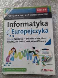 Informatyka Europejczyka. Podręcznik do zajęć komputerowych kl. 4.