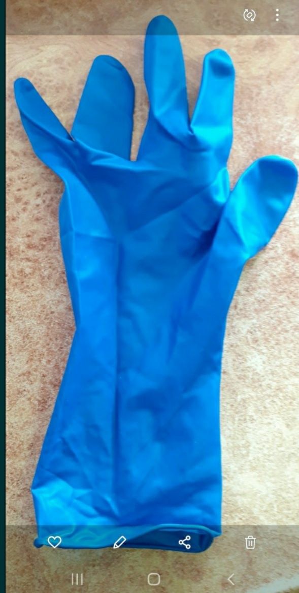 Перчатки, рукавицы резиновые, нитриловые для хоз. и других целей