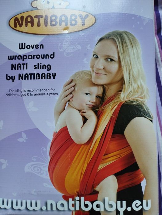 Chusta tkana skośno - krzyżowo natibaby pasiak