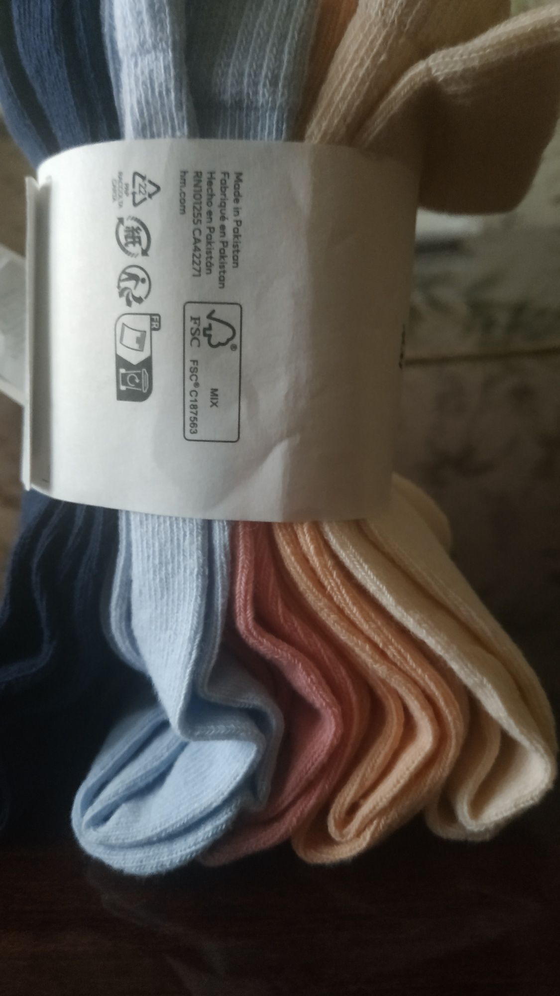 Носочки H&M новие 5 пар