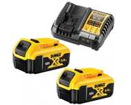 Dewalt DCB1104P2 Ładowarka + 2 akumulatory 5Ah 18V