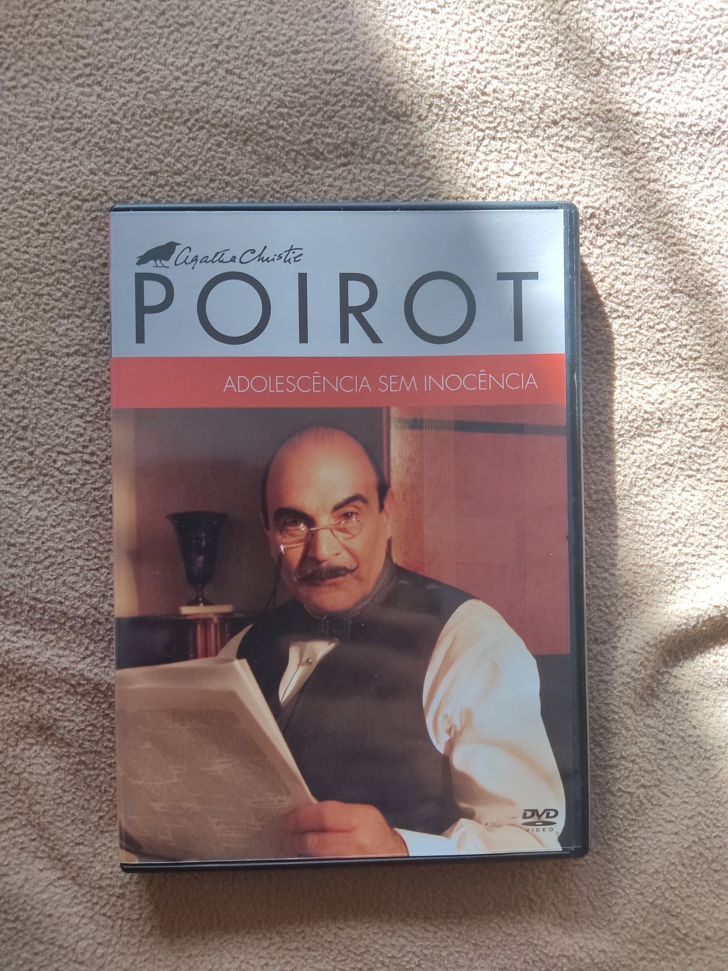 DVD Agatha Christie - Poirot Adolescência Sem Inocência