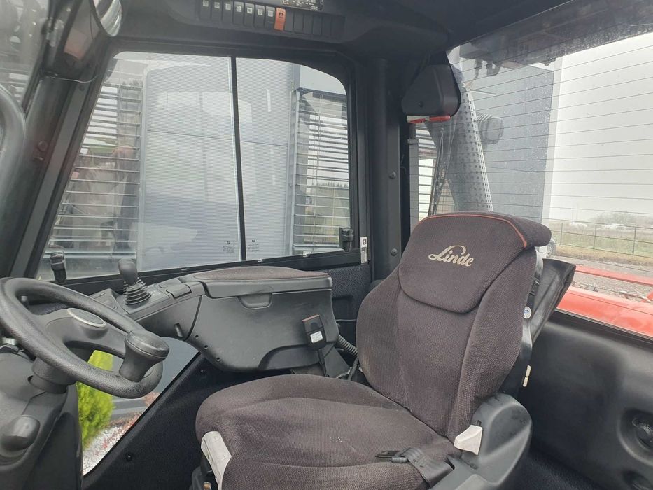 Wózek Linde H35T 2016r Duplex 4 sekcje Kabina H25 H35 H40