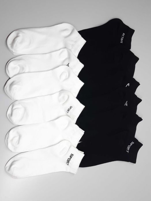 12 pares soquetes, algodão 100%
- homem/senhora/jovens