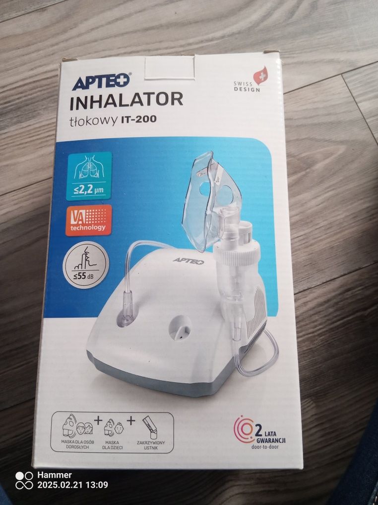 INHALATOR użyty tylko raz
