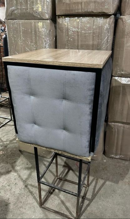 Меблі трансформер 6 в 1 ( пуф + стіл + табурети)