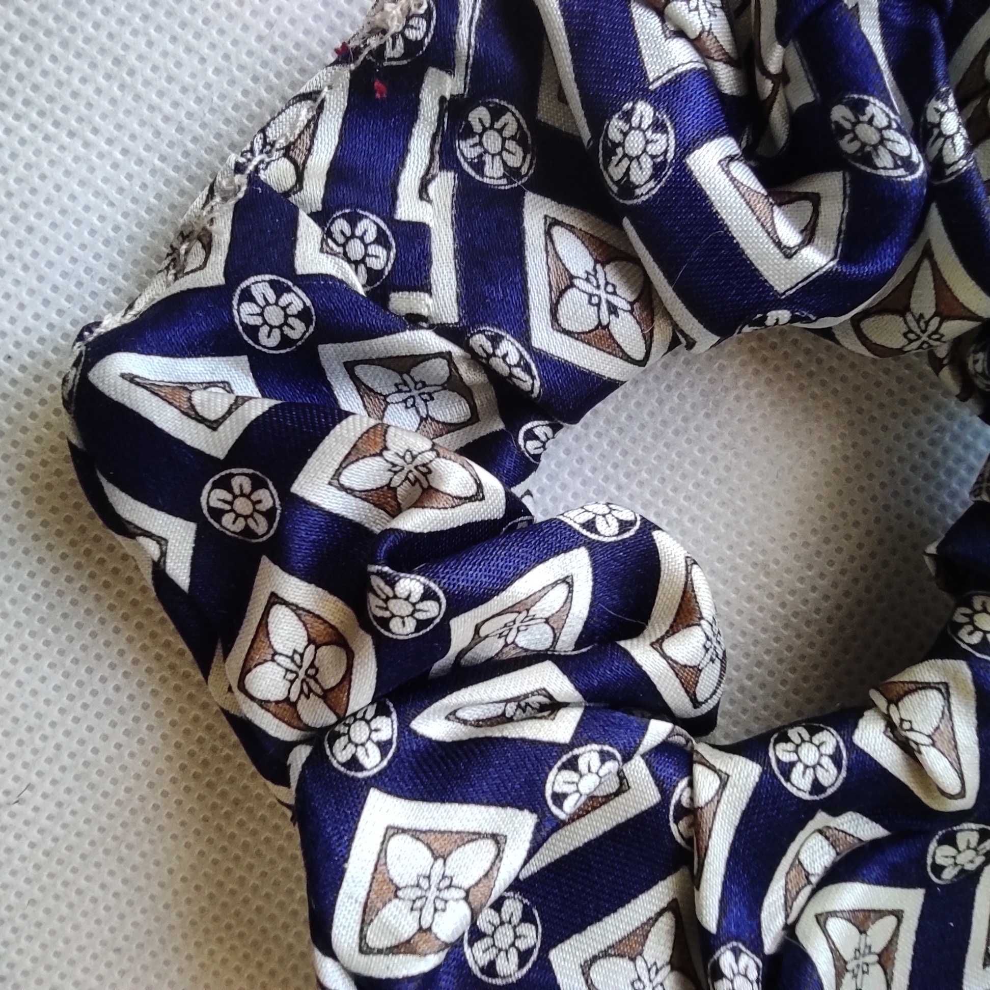 Gumka jedwabna silk jedwab scrunches