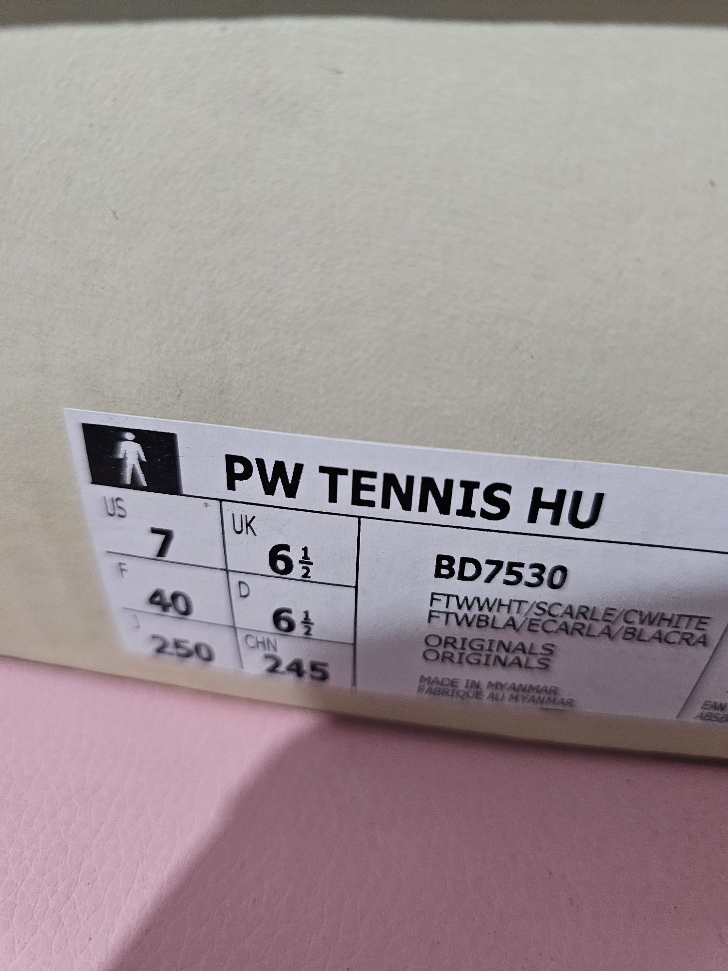 Buty nowe Adidas pw tennis hu eu40 bd7530