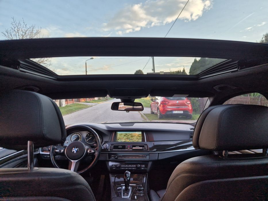 Bmw F11 Lift 530d 2015r. Dociągi Panorama Kamery 360 Hak Head UP
