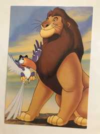 Pocztówka Król Lew Disney