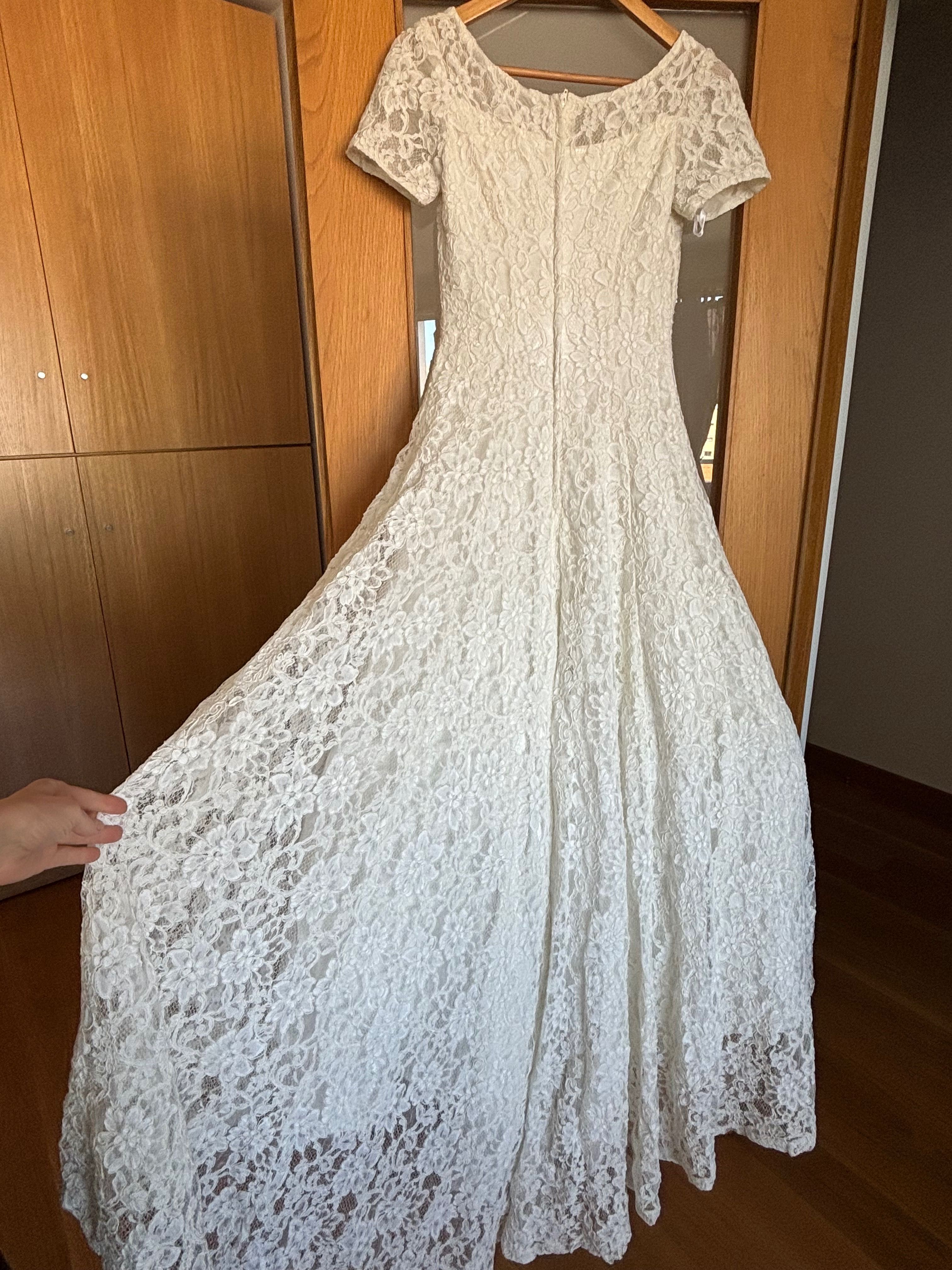 Vestido de noiva novo alta costura Made in Italy