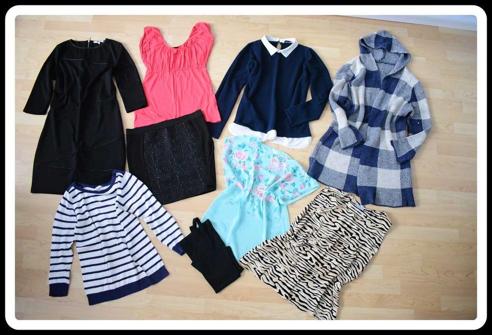 Zestaw ubrań damskich rozmiar 38-40 łącznie 6 sztuk