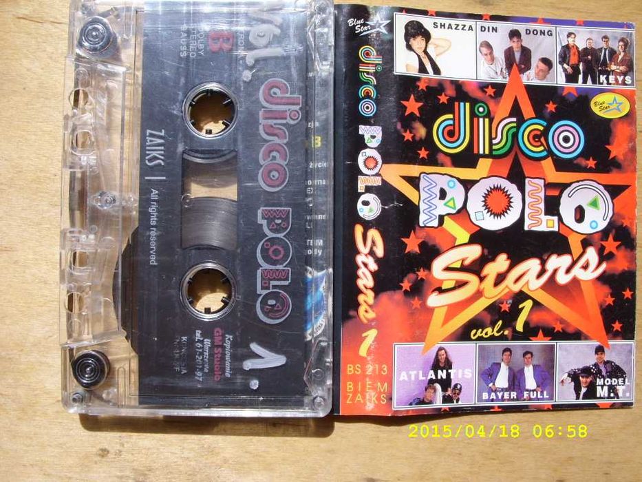 Disco kaseta; DISCO POLO STARS Vol. 1 /