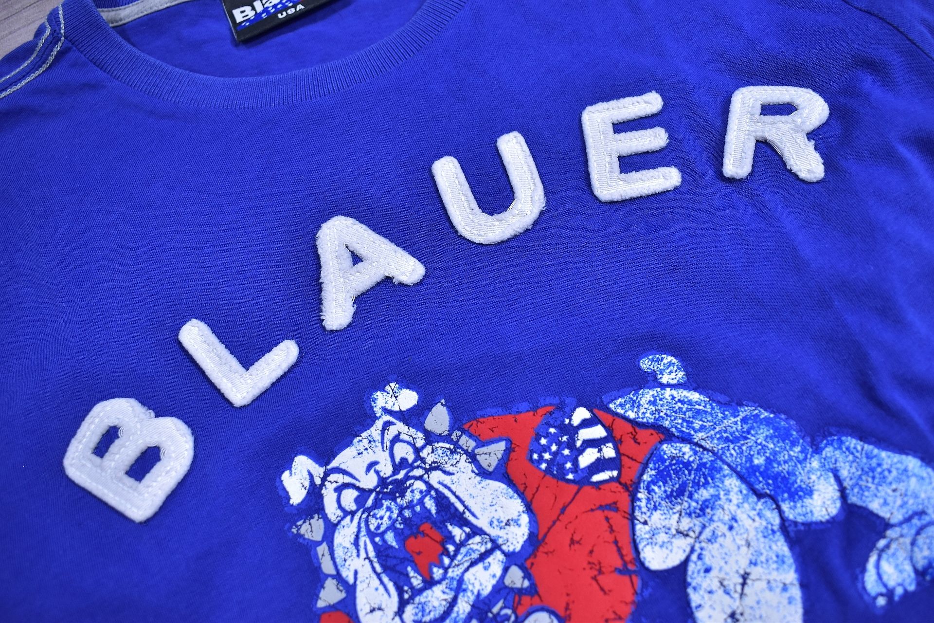 Blauer Męska Logowana Koszulka Premium / S
