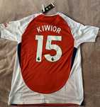 Jakub Kiwior Arsenal FC koszulka z autografem Polska