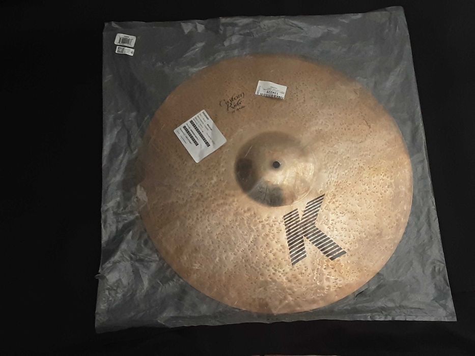 Prato Zildjian K-Custom Ride 20" Brilhante,Novo - 390€