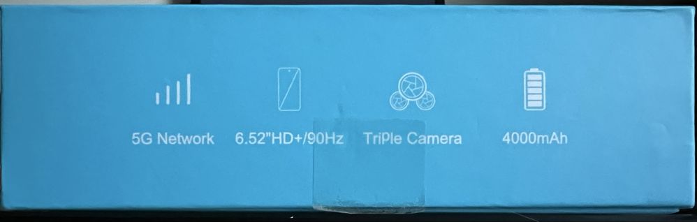 Smartphone ZTE Blade A72 5G