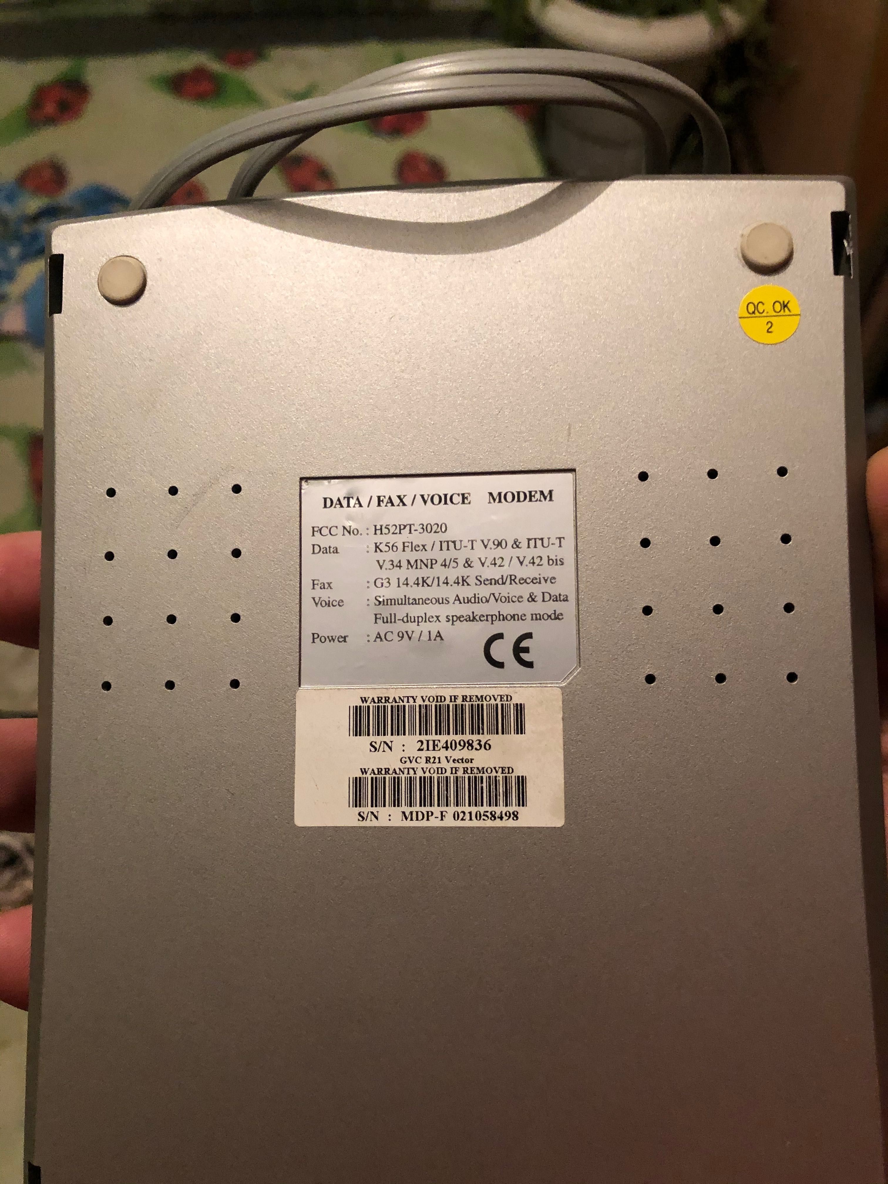 Продам Факс-модем GVC R21 vector. Продам