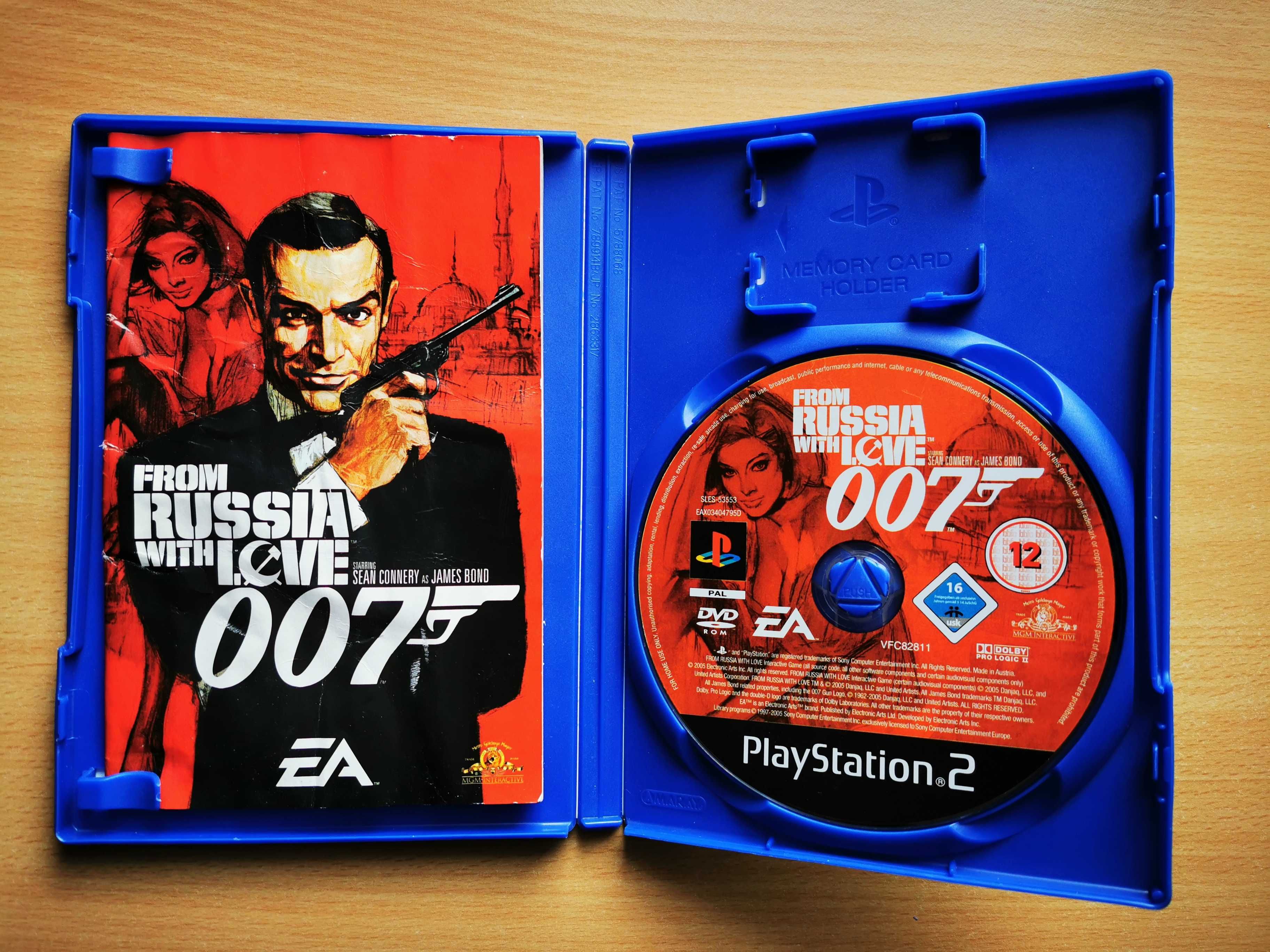 From Russia With Love 007 James Bond PL PS2