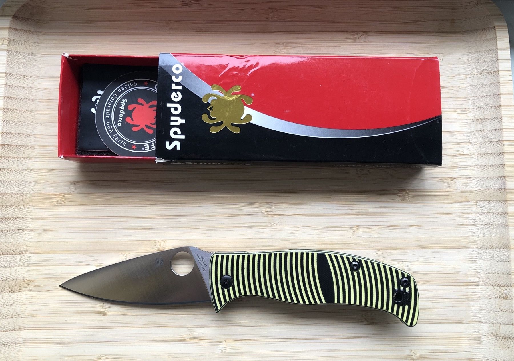 Spyderco caribbean, оригінал!