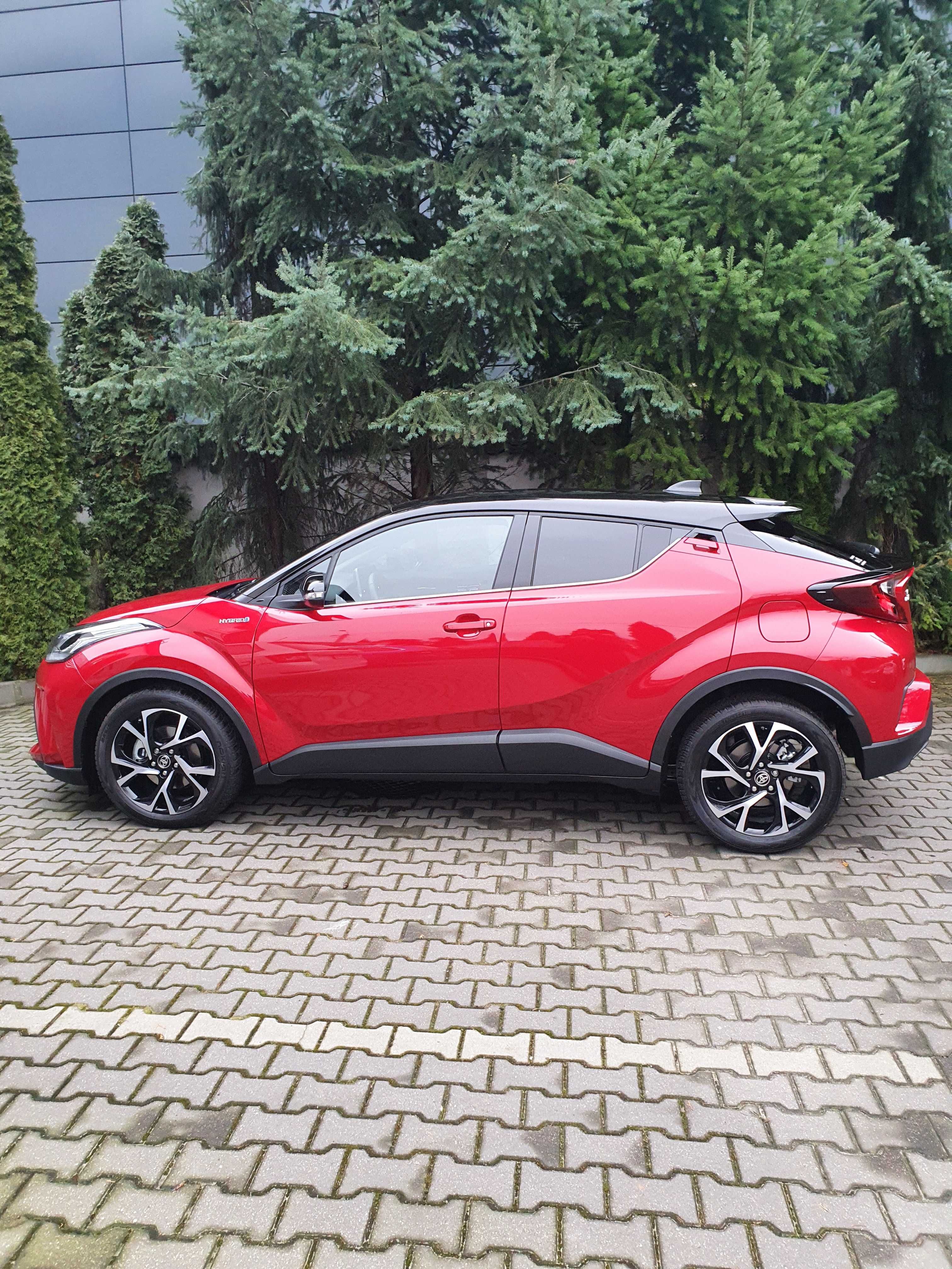 Toyota CHR automat hybryda wynajem długoterminowy wypożyczalnia aut