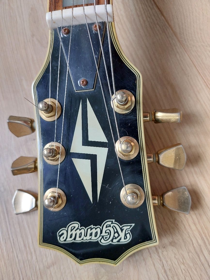 Gitara elektryczna les paul custom K.Garage Japann
