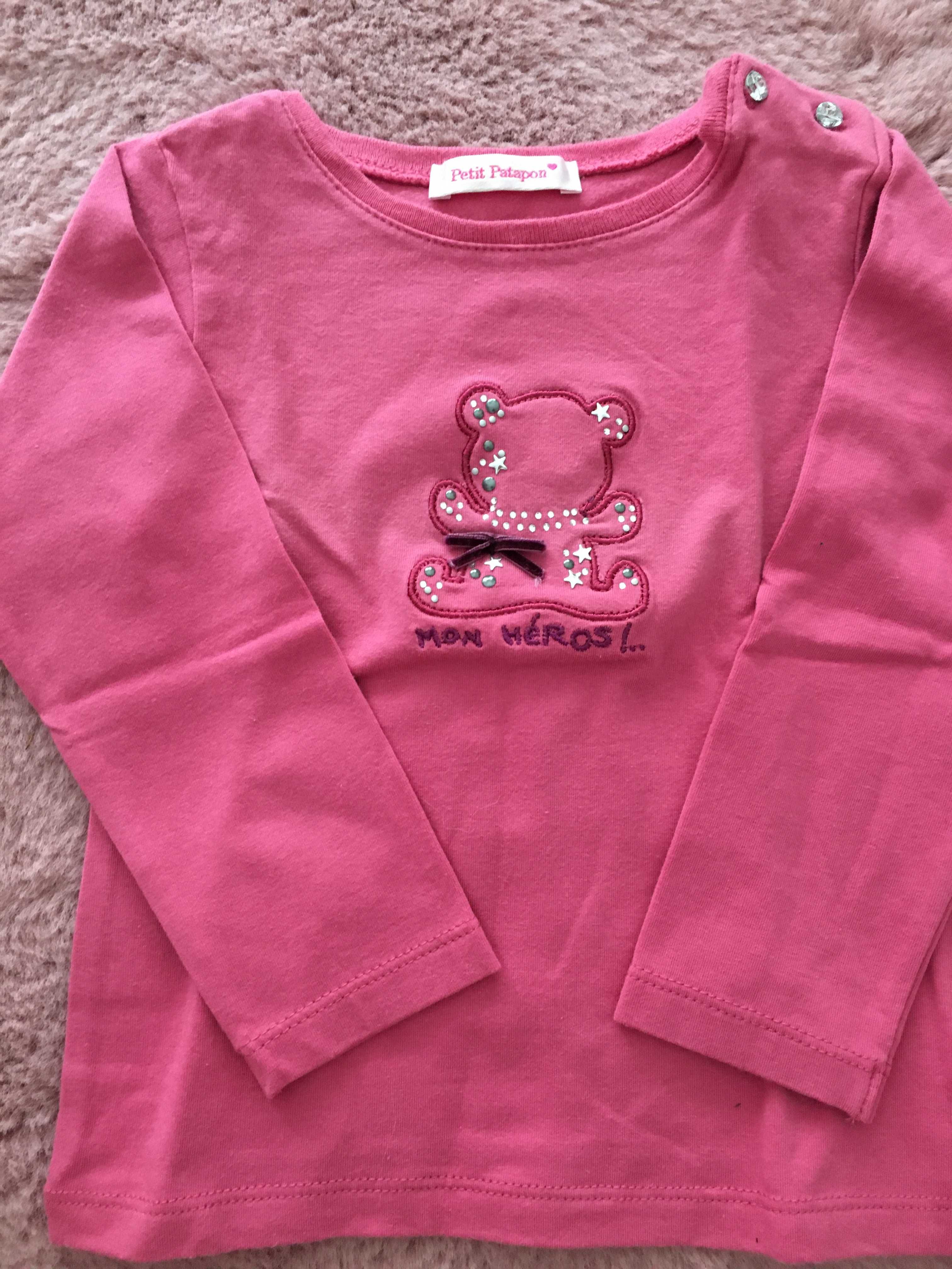 Camisola Rosa Petit Patapon 2 anos