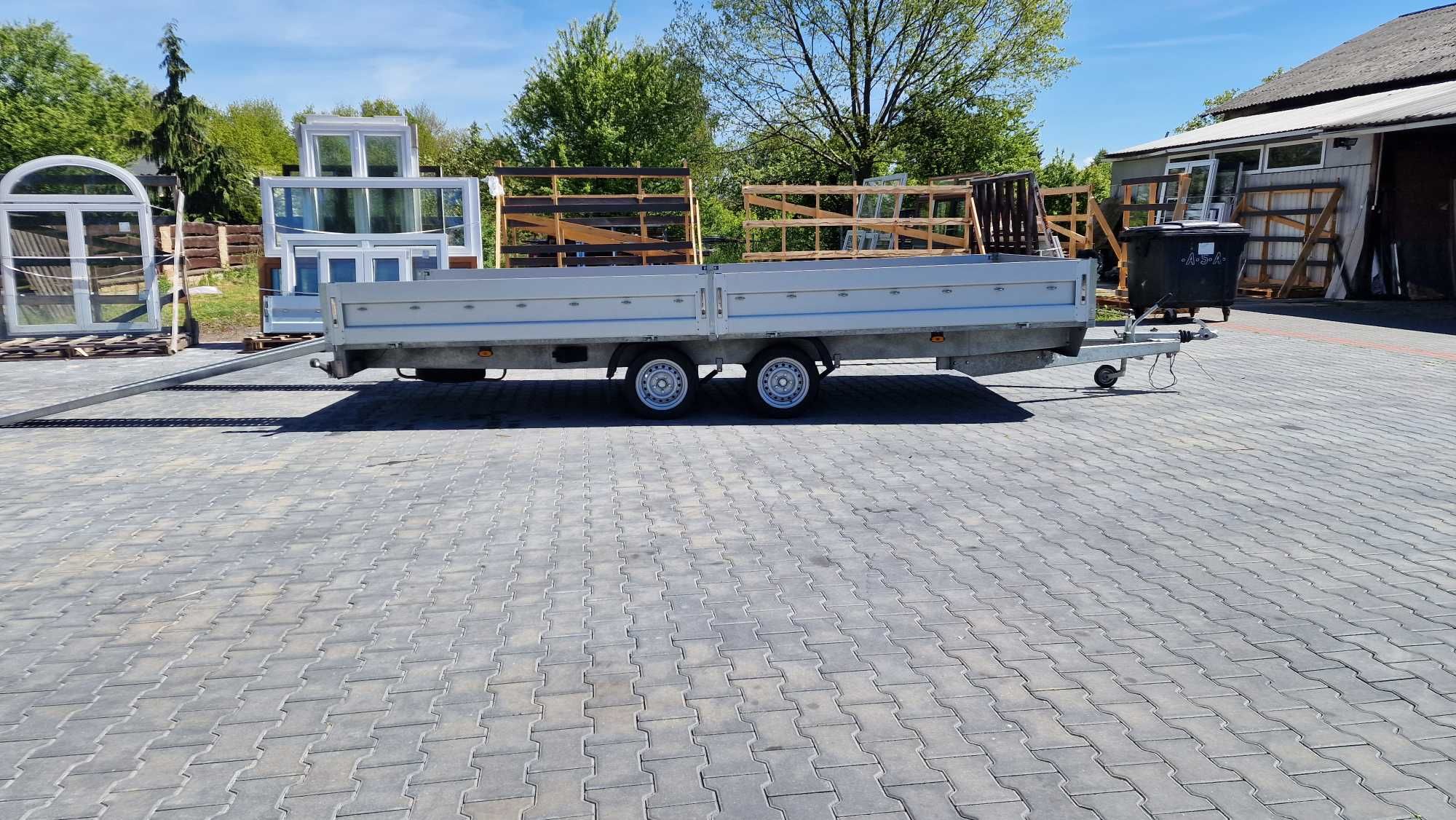 Przyczepa NIEWIADÓW BR2 ATLAS 5,0 2500 ALU 13″