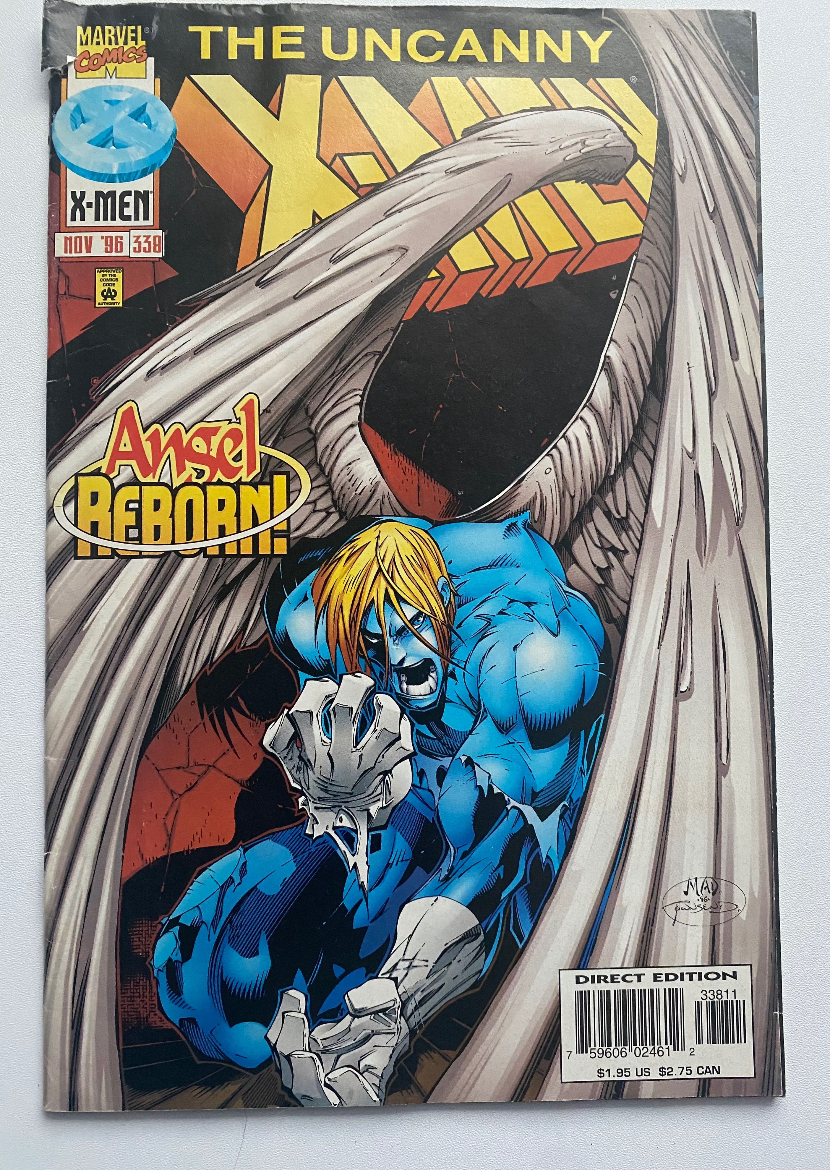 komiks MARVEL X-MEN Angel Reborn!