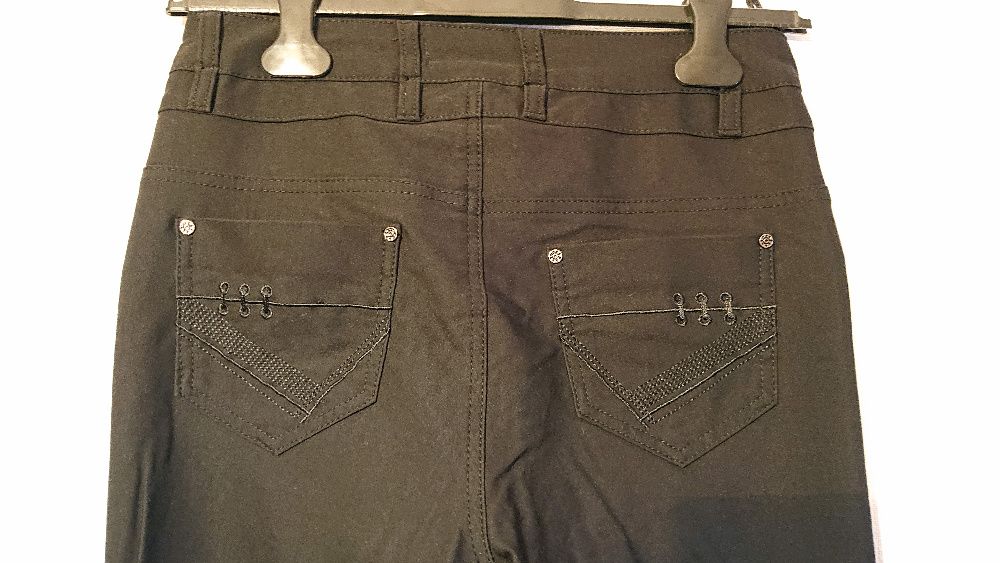 Женские брюки штаны, L-XL наш 46-48 высокая посадка демисезон