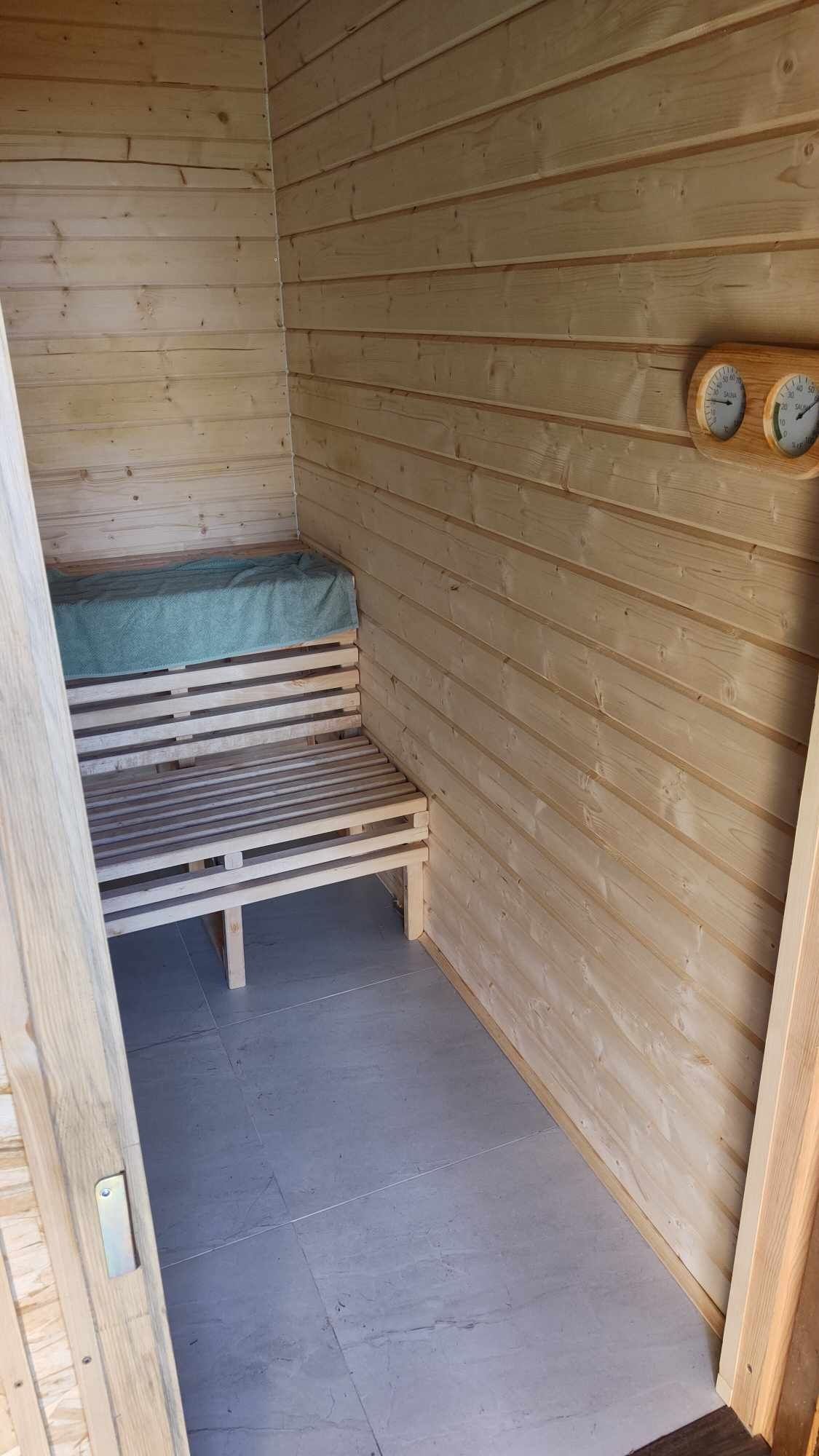 Solidna sauna własnej konstrukcji