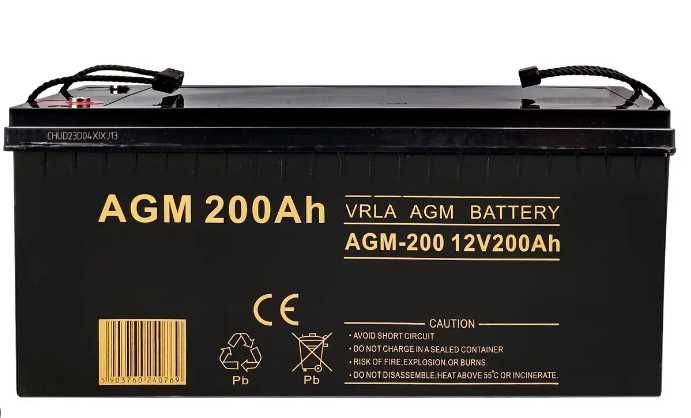 Акумуляторна батарея 200 Ah  AGM Volt Polska / Акумулятор  200