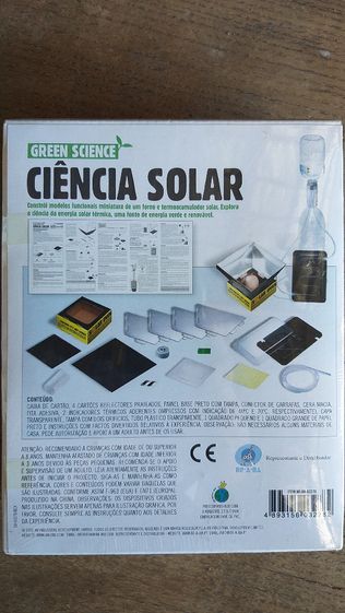 Kit Ciência Forno solar - brinquedo