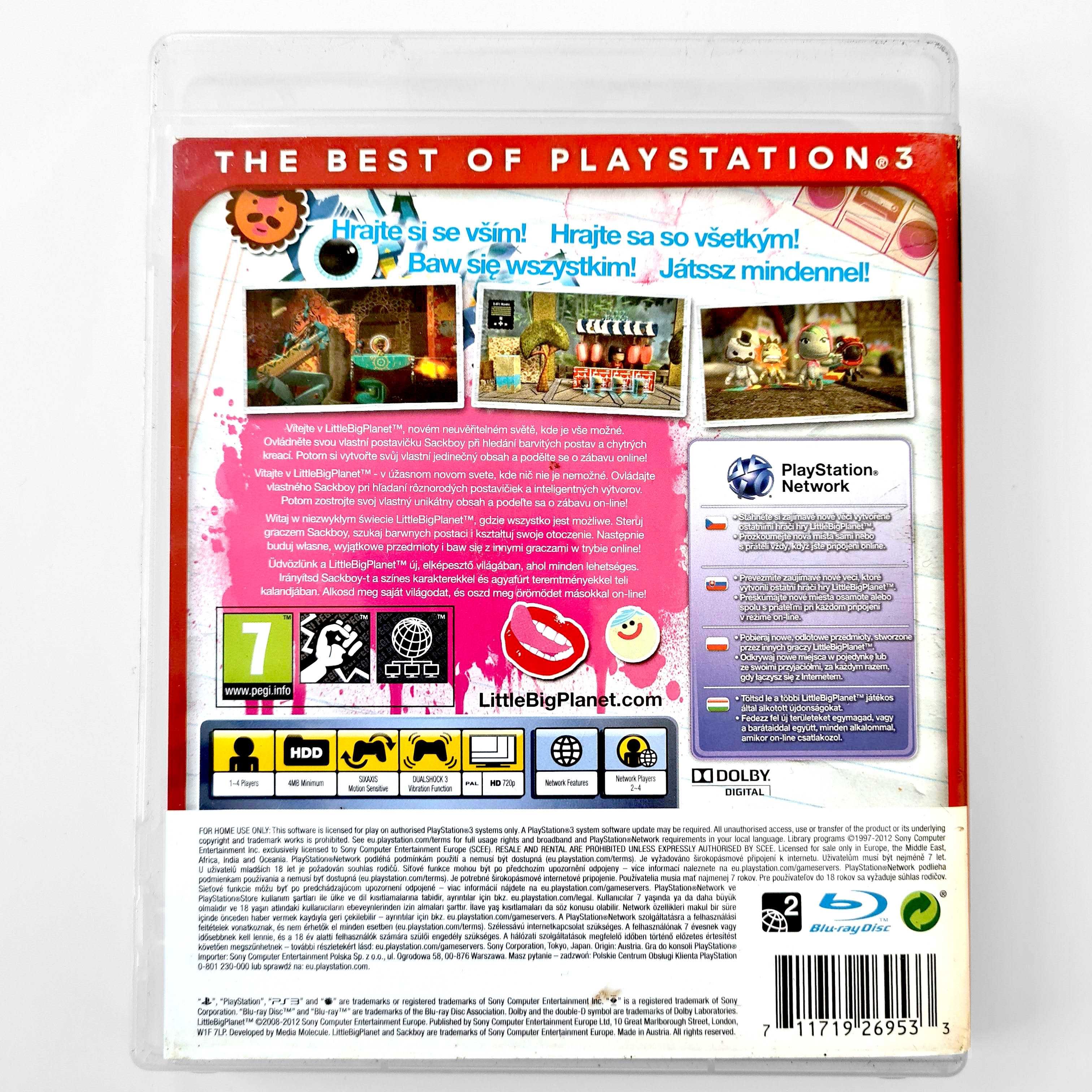 Little Big Planet PL DUBBING PS3 LittleBigPlanet Polski Język