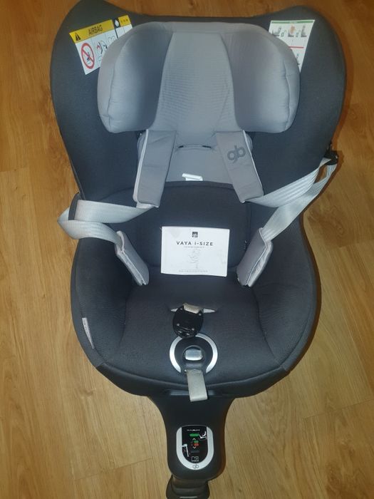 Fotelik GB Vaya i-size 0-18kg SilverJAK NOWY
