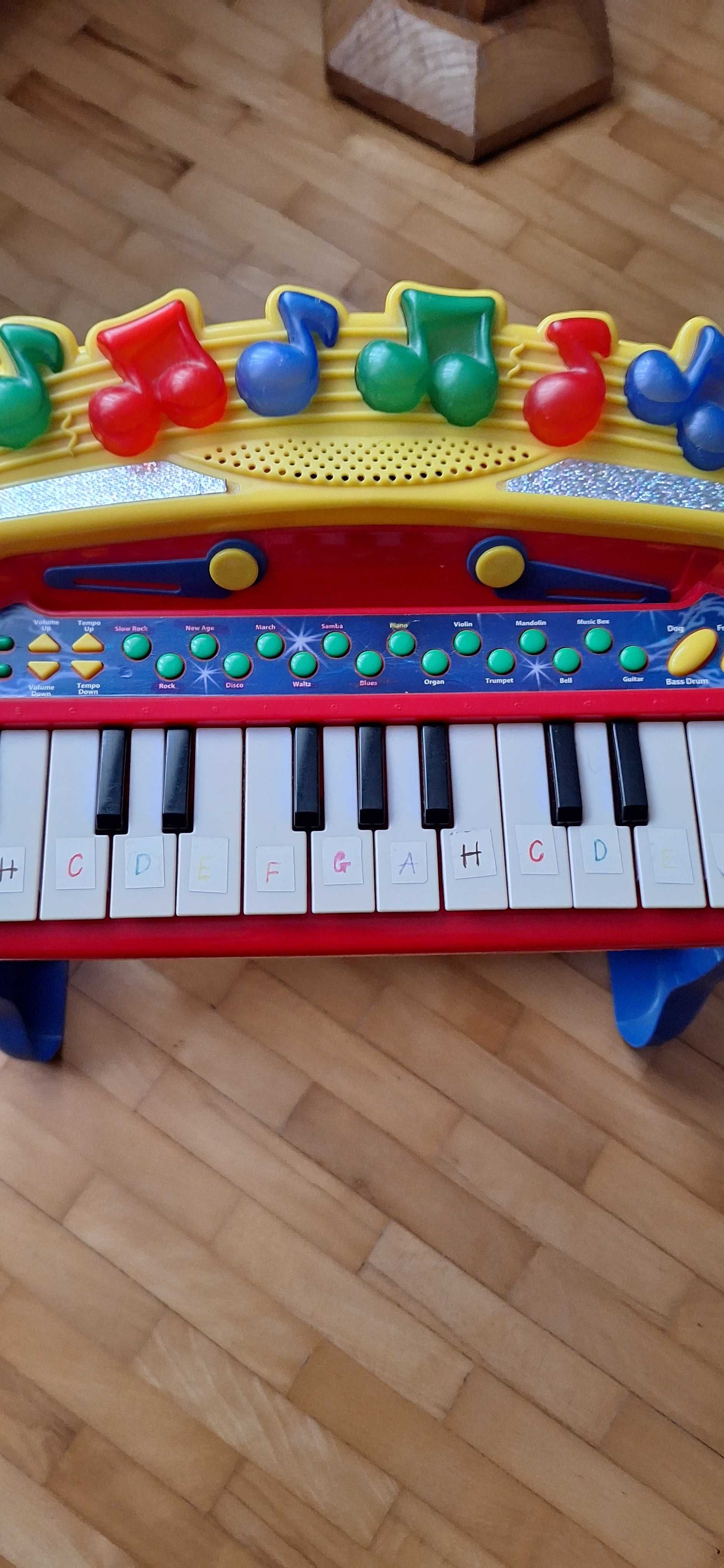 Keyboard pianino organy dla dzieci SIMBA