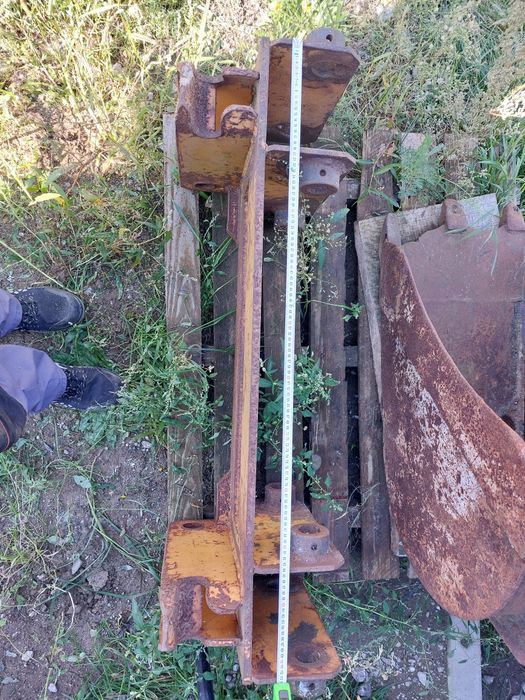 Łyżka, szybkozłacze, mieszalnik betonu jcb3cx