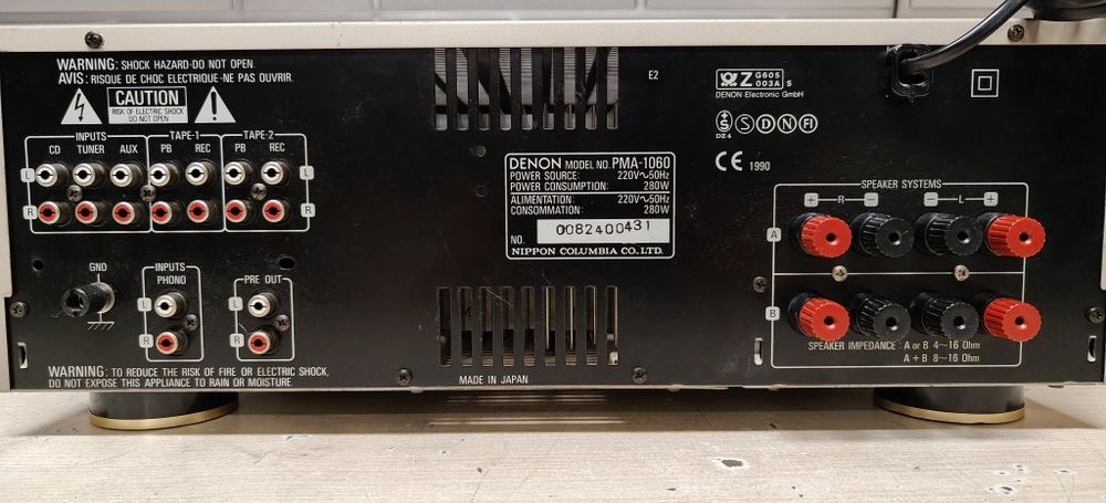 Wzmacniacz DENON PMA-1060. Claas A.