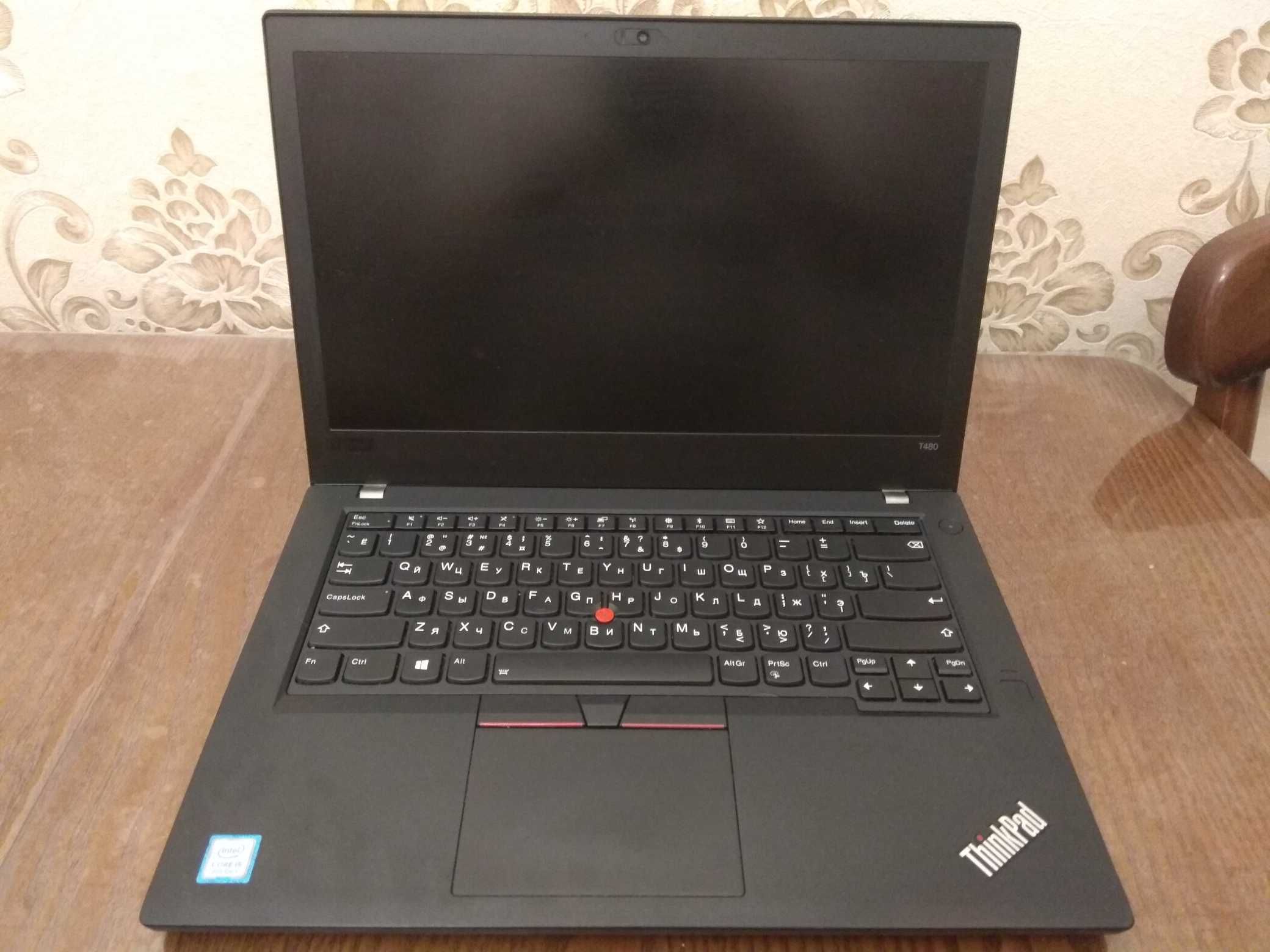 Lenovo ThinkPad T480 (i5-8250U, 16Gb DDR4, IPS, Full HD, SSD 256Gb)