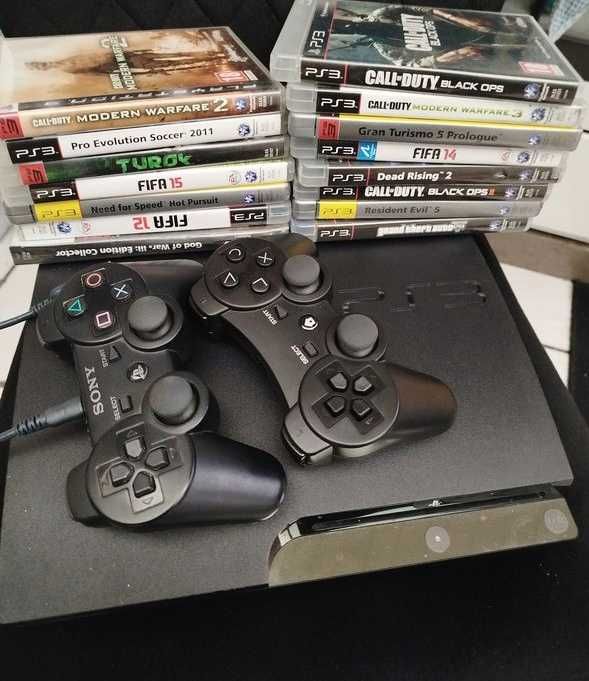 Sony PS3Slim(Лиц.,Online-GTA,NFS,Diablo,CallDuty,GodWar,Fifa)+Movecam!