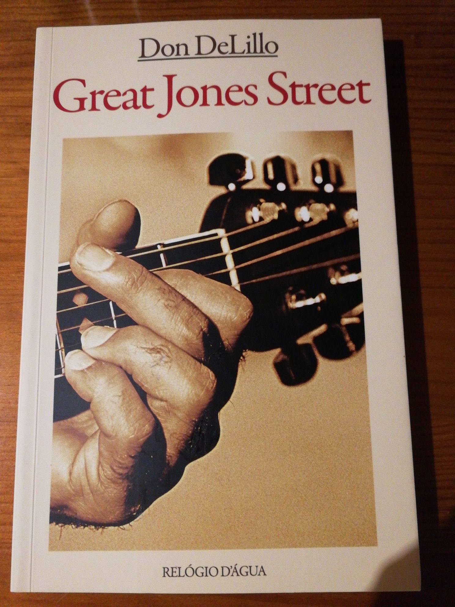 Livro "Great Jones Street" de Don deLillo