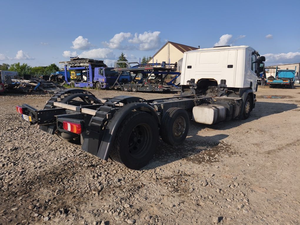 Scania p410 autotransporter, podwozie