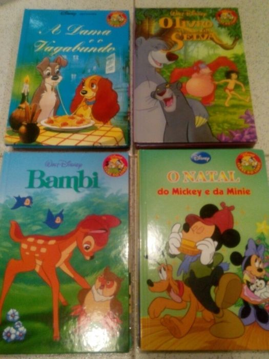 Coleção de livros Disney - clube do livro