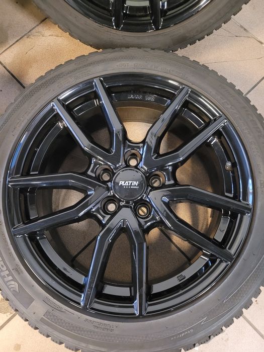 Koła aluminiowe Platin opony zimowe Hankook 225/45/17 ET 46 (8)