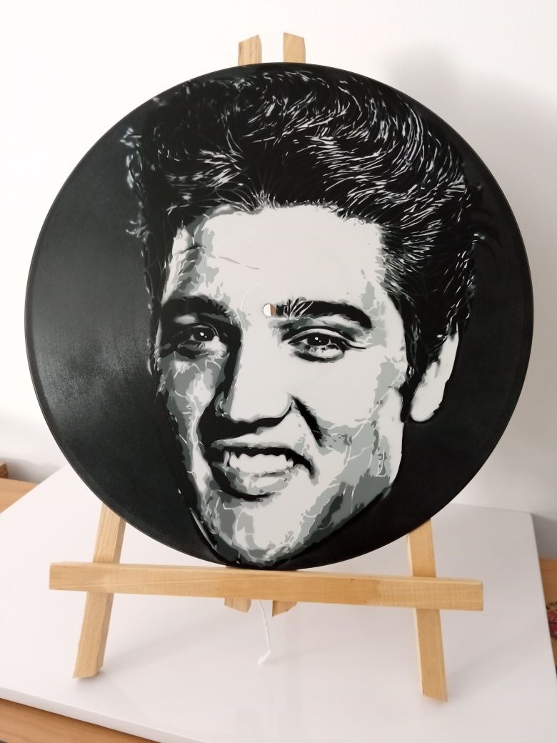 Elvis Presley pintura original