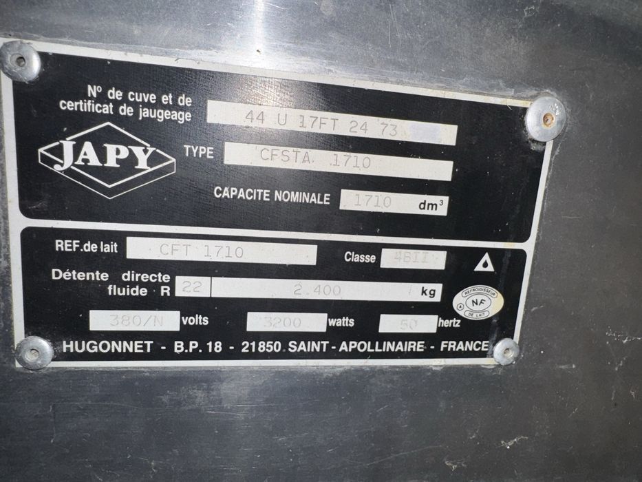 Zbiornik nierdzewka 2000 litrów