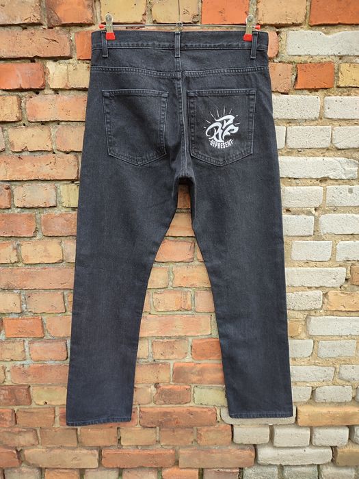 Męskie bawełniane spodnie jeansowe Braindeadfamilia