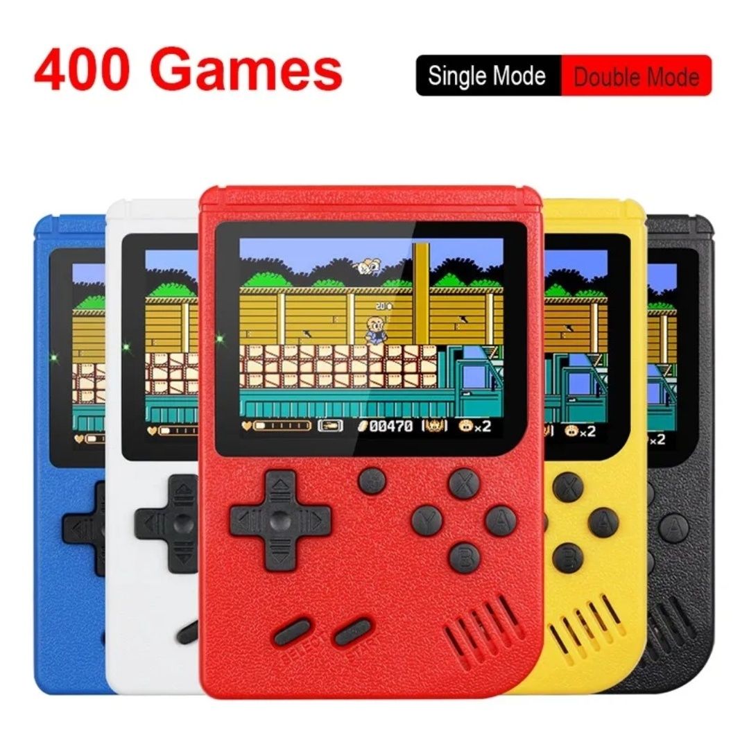 Consola Jogos Portátil com 400 Jogos Retro